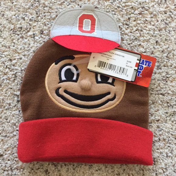 ohio state baby hat